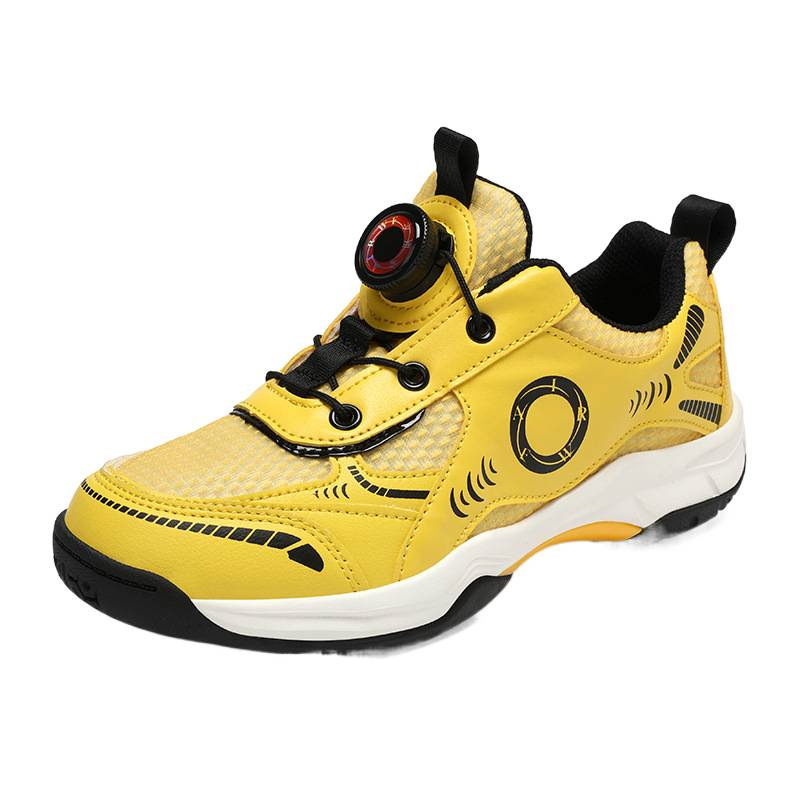 Zapatos de bádminton transfronterizos 2026 nuevos zapatos de entrenamiento de competición ligero antideslizante transpirables, zapatos deportivos para niños