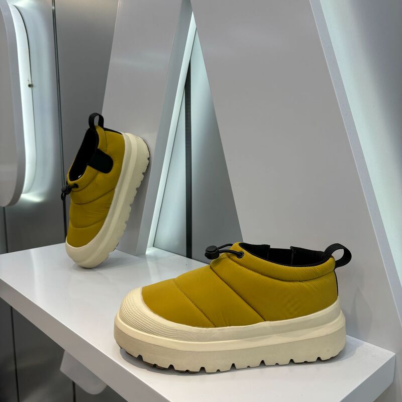 Wholesale and Retail Cross-Border Snow Boots for Men 2024 Winter Casual Tasman Slip-On Warm Fur-Lined Cotton Shoes