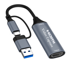 usb视频采集switch转HDMI视频ns ms笔记本手机相机直播适用