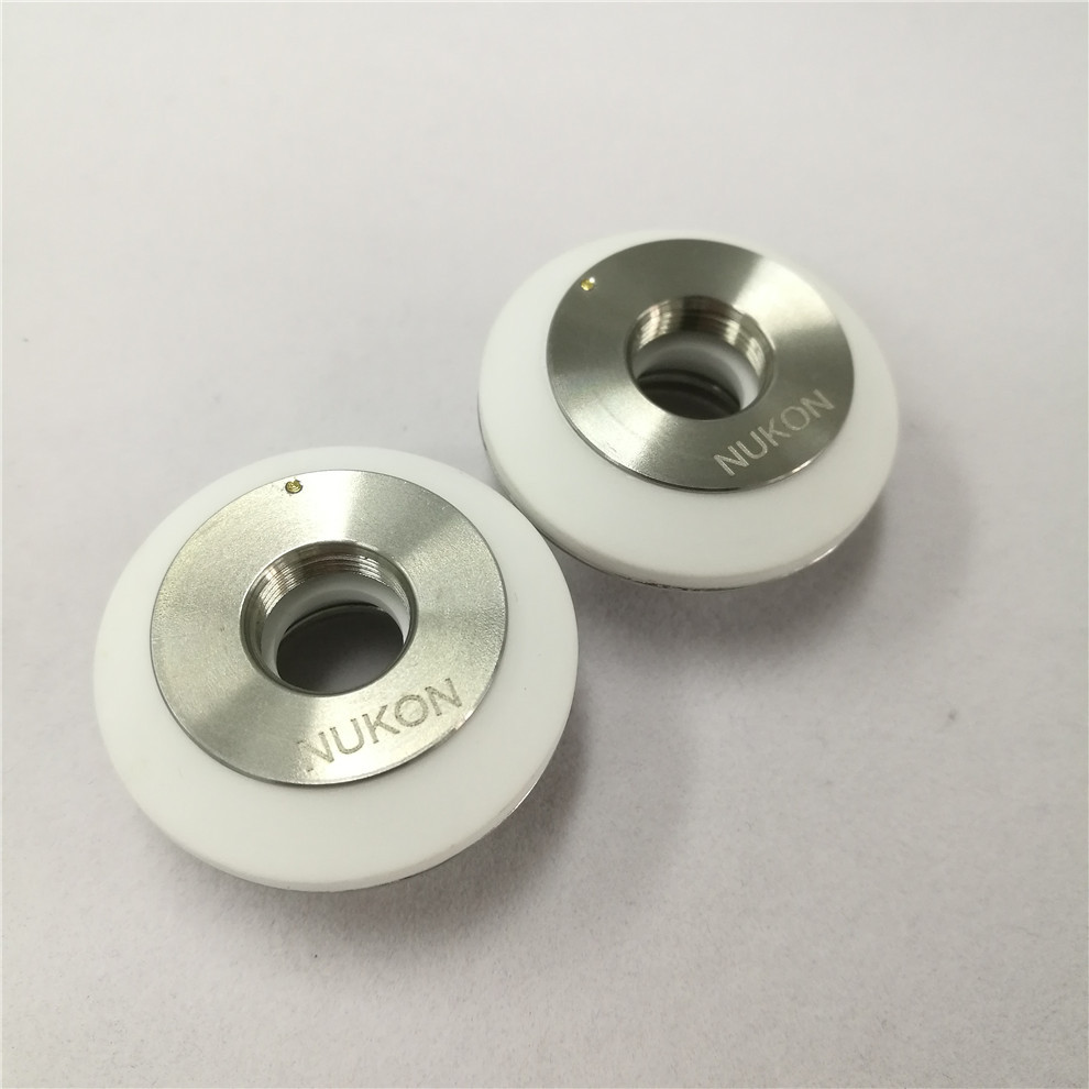 现货 激光切割机配件 高纯度氧化铝陶瓷喷嘴陶瓷环