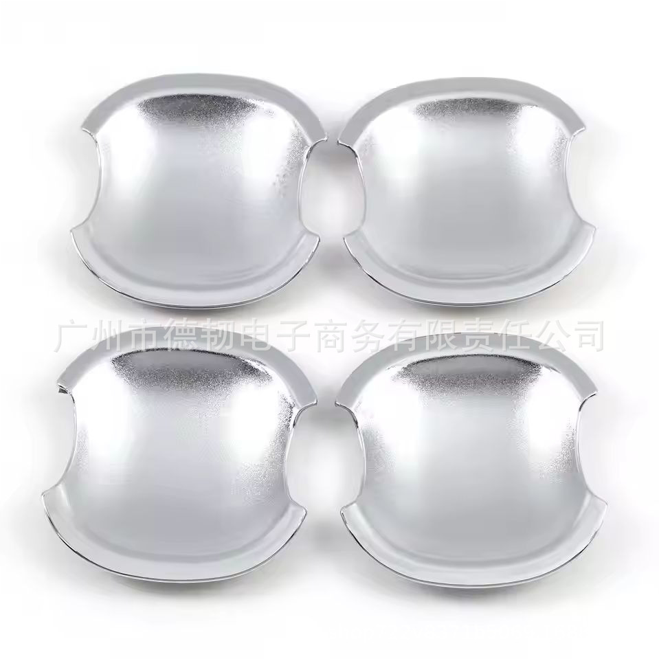 Suitable for 10-15 Models of Kia Sorento Chrome Handle Stickers Sorento Car Door Handle Cover Decoration