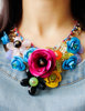 Accessory, chain flower-shaped, necklace