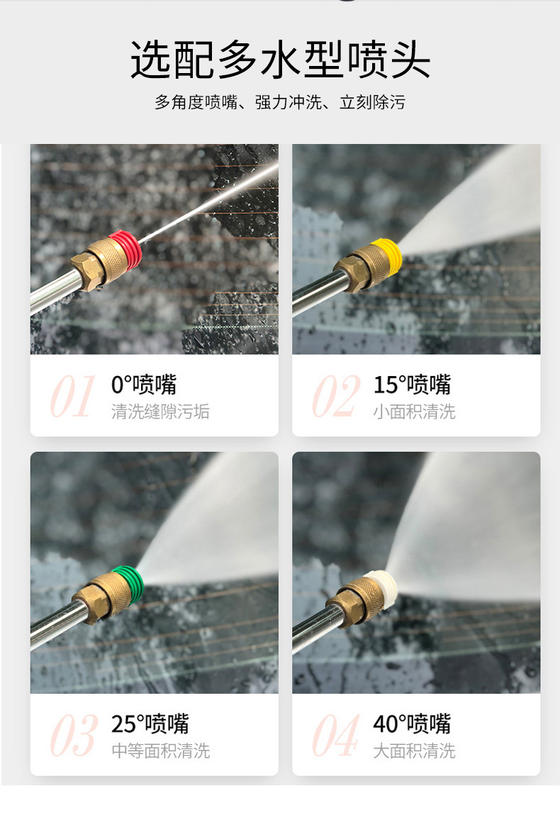 Diesel-Powered Cleaning Machine, Powerful Road Washing Machine, Diesel Version Car Wash Machine Suitable for Livestock and Municipal Road Cleaning