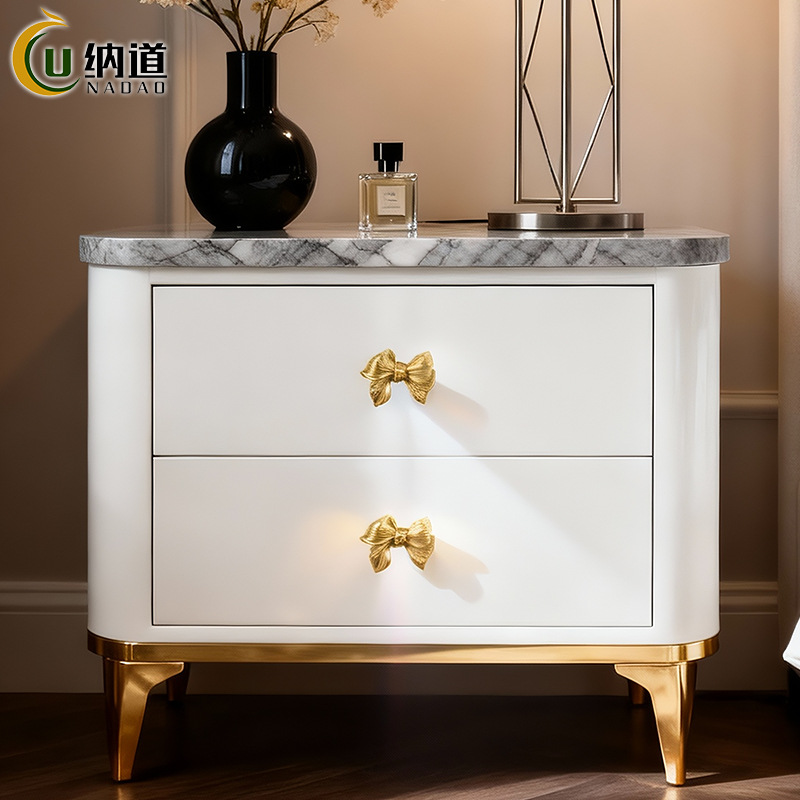 Nuevo estilo Chino armario manija de la puerta de hardware muebles de latón puro manija de la puerta del gabinete del cajón manija de la puerta al por mayor de Oro image 4