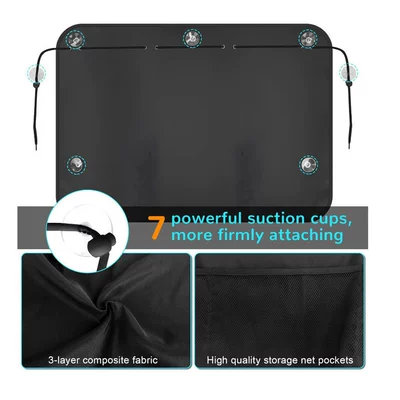 insulation suction cup side | Car curtains