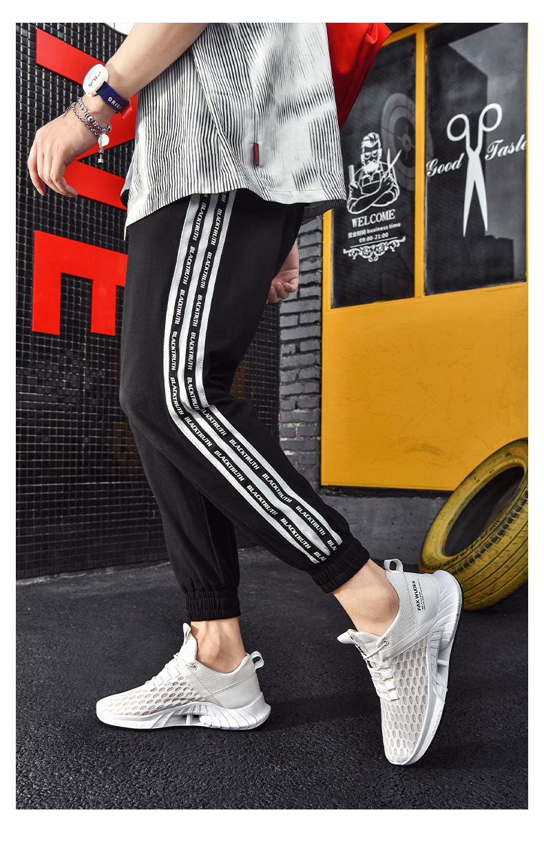 Cross Border Heren S Schoenen Nieuwe Zomer Ademend Vliegend Geweven Casual Mesh Zachte Bodem Sport_voghion.com