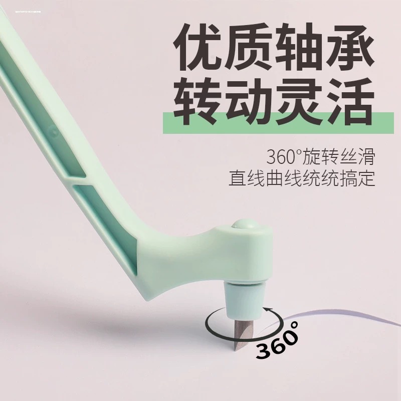 Ventas transfronterizas directas de alto valor de la cara, cuchillo de entrega expreso, cuchillo de corte de papel rotativo, cuchillo de corte de mano, cuchillo de tallado compacto