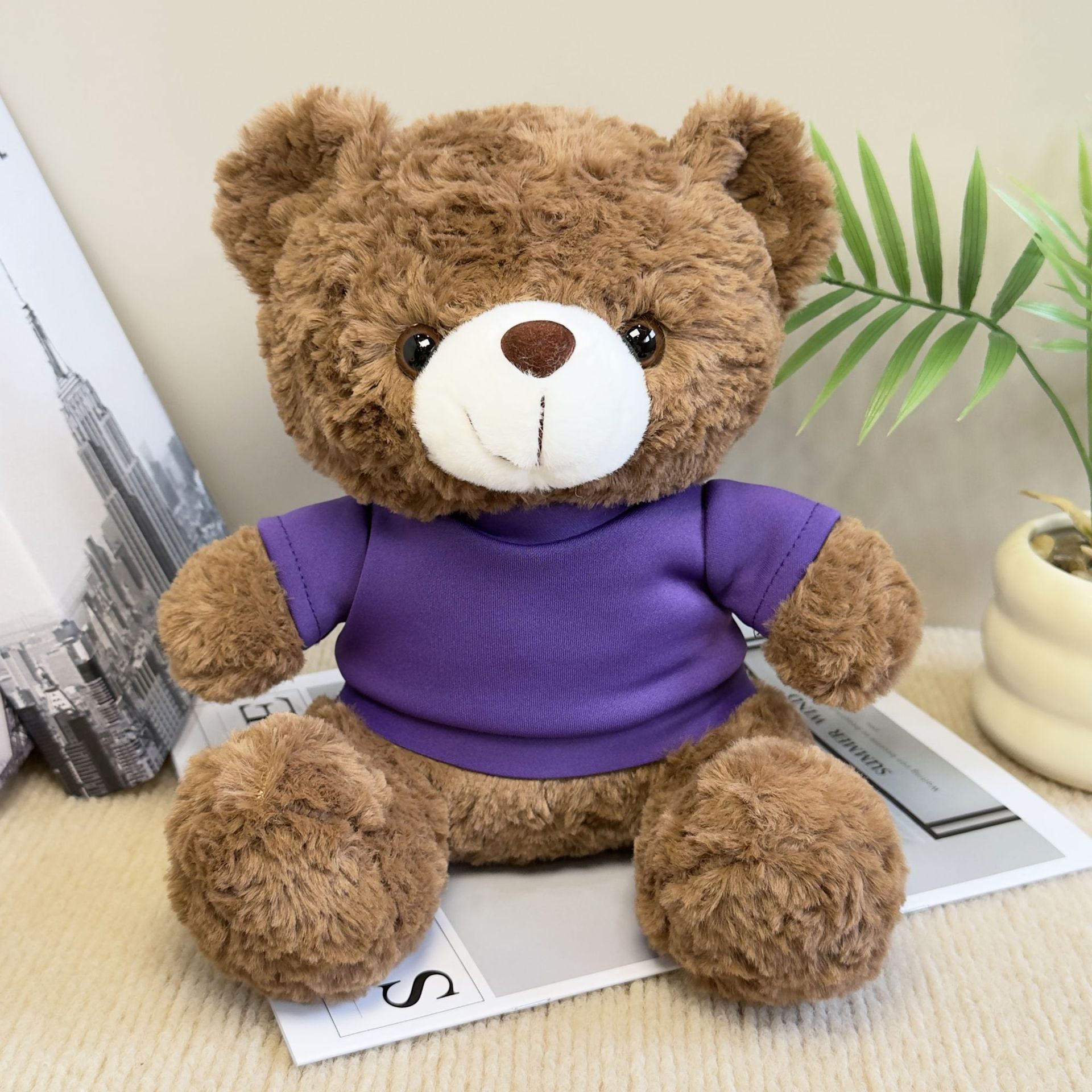 Osos de peluche abrazar osos muñecas muñecas agarrar muñecas regalo para niños impresión LOGO regalo juguetes de peluche