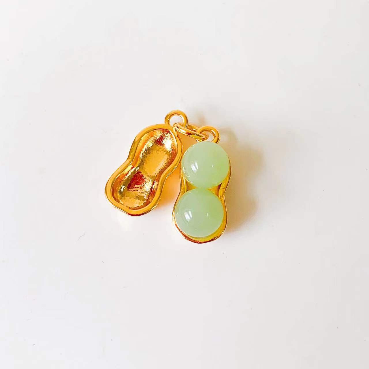 1 Piece Copper Artificial Pearls Cat's Eye Stone Zircon Geometric Charms Jewelry Accessories display picture 39