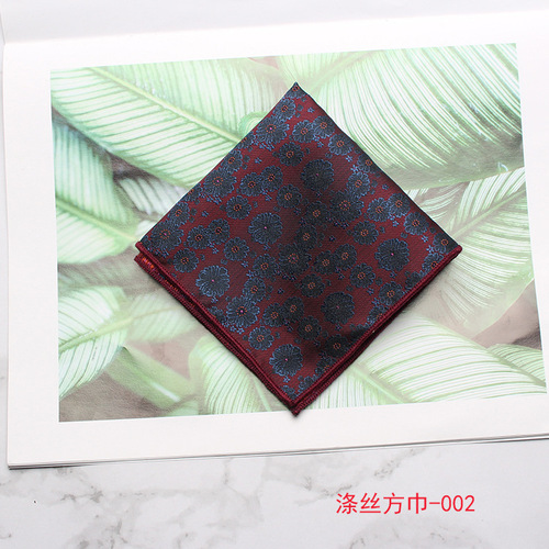 Spring new men's suit pocket scarf groom's suit chest scarf handkerchief dress top accessories