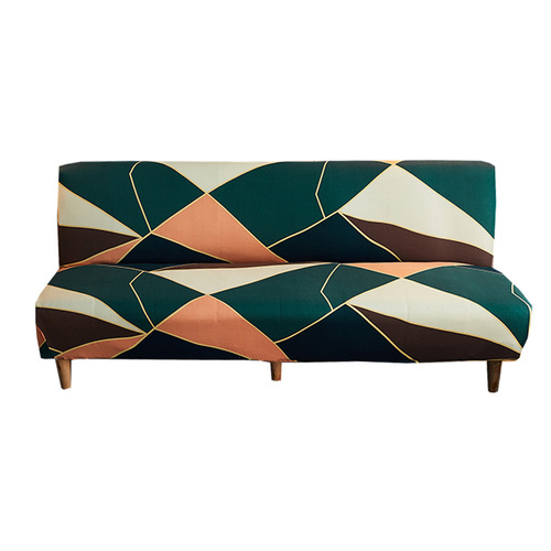 Folding sofa bed cover without armrests elastic all-inclusive sofa cover special elastic protective cover for sofa bed dustproof
