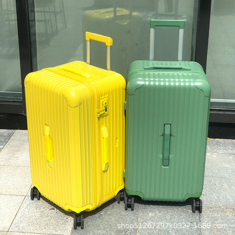 Super large trolley case universal wheel 36 inch ultra light zipper Internet famous suitcase women's small fresh luggage men's 34 inch tide
