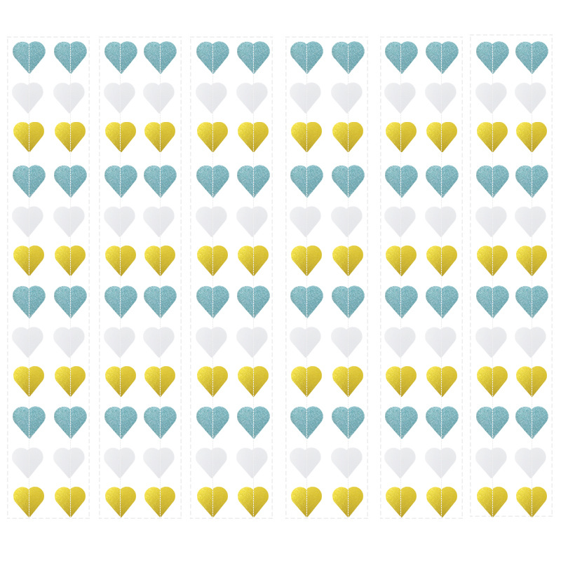 레이크 블루 + 화이트 + 리치 골드