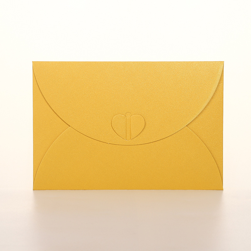 Papel nacarado de color engrosada sobre Western amor carta invitación embalaje sobre retro color sólido sobre Carta papel