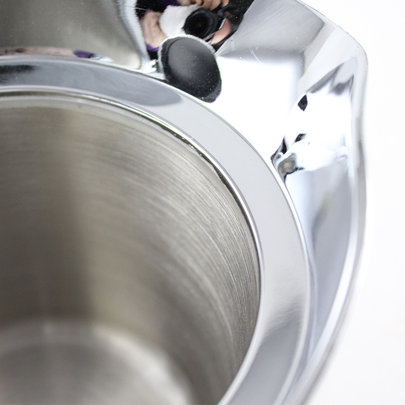 双层304不锈钢带盖保温调味瓶酱油油醋酱汁牛排酱汁船酱汁壶_