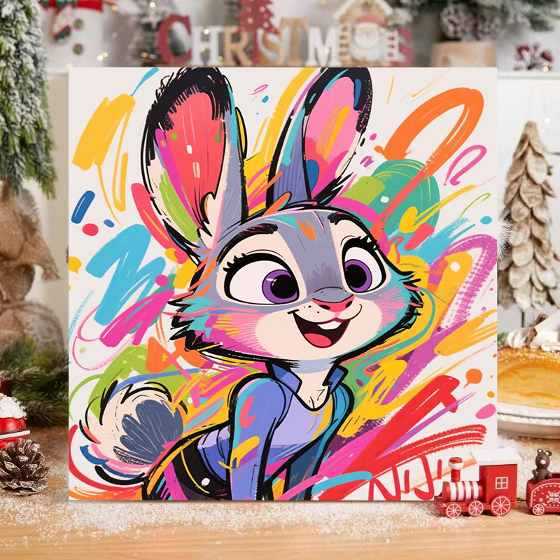 LA308-주디 1 / 20*20cm 후면 패널+페인트+브러시