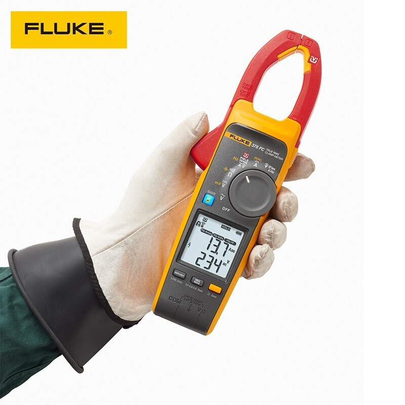 福禄克（FLUKE） 378FC 谐波与能效筛查钳表 AC2500A 1年维保