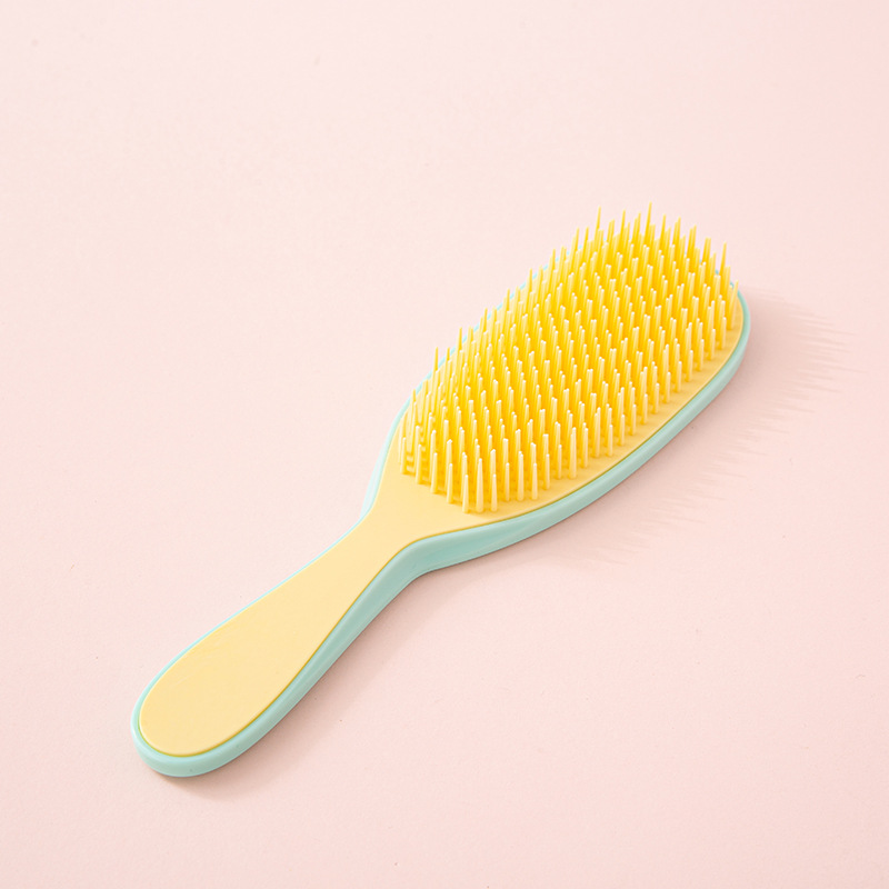 Mango largo costilla peine celebridad de Internet mismo estilo no anudado mullido masaje peine hogar costilla peine peluquería peine del pelo al por mayor