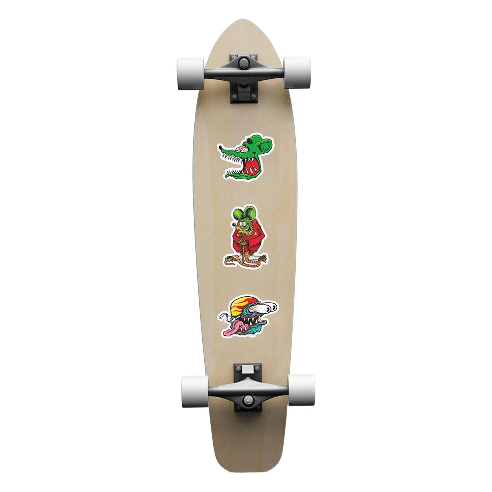 Funk mouse mobile phone stickers luggage suitcase computer laptop skateboard stickers PVC self-adhesive stickers