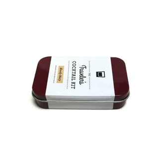 东莞制罐厂家直销两片罐 长方形翻盖保健品含片药品包装马口铁盒