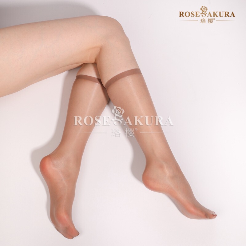 Luoying 0502 ultra-thin aurora mid-calf socks, shiny women's stockings, glossy and sexy, seamless and transparent Luoying 0502 ultra-thin aurora mid-calf socks, shiny women's stockings, glossy and sexy, seamless and transparent