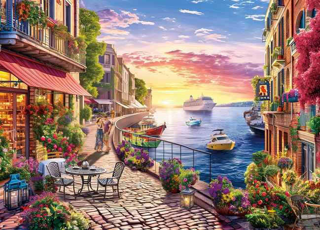 GSSQ0098-유럽의 매력적인 스트리트 뷰 1000개