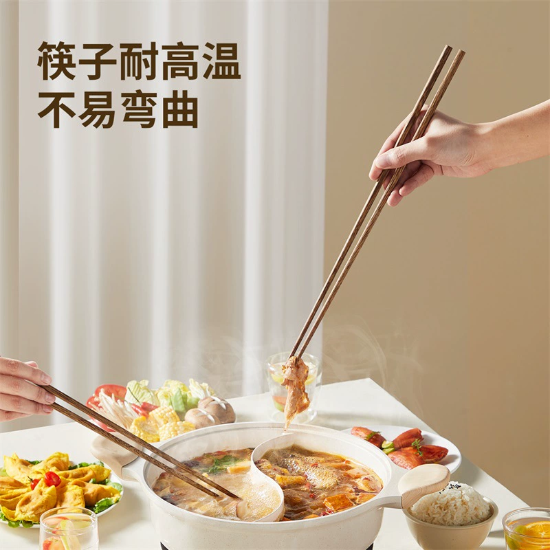Кухонные палочки Hotpot удлинённые палочки для жарки на высокой температуре, быстрый запас, домашний куриный крылышко, дерево, для фритюра, лапша, палочки для еды