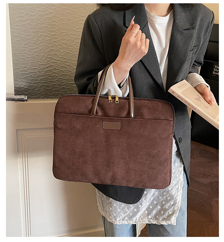 Borsa business donna per pc portatile borsa a mano impermeabile_voghion.com