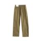 Shopkeeper recommend 2024 Autumn Casual Trousers Elasto Waist Parachute Pants All-match Foot-tied Pants Women's Paratrooper Pants