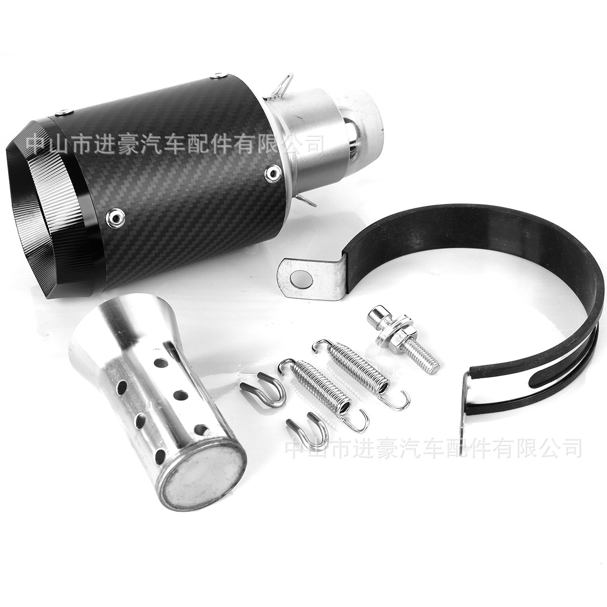 Suitable for Motorcycle Exhaust Pipe Modification, Original Factory Direct Sales Ar Short Tail Section Exhaust Pipe, Ar Exhaust Pipe Non-Destructive Installation