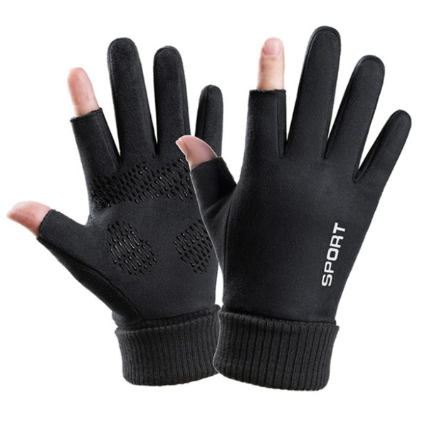 Black exposed two fingers (men's style)