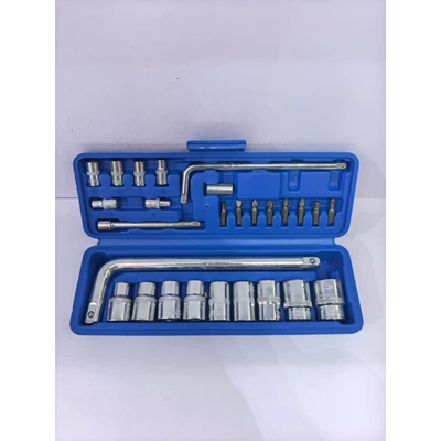Mühərrik tənzimləmə alətləri – repair tools - 27pcblue-plastic-box