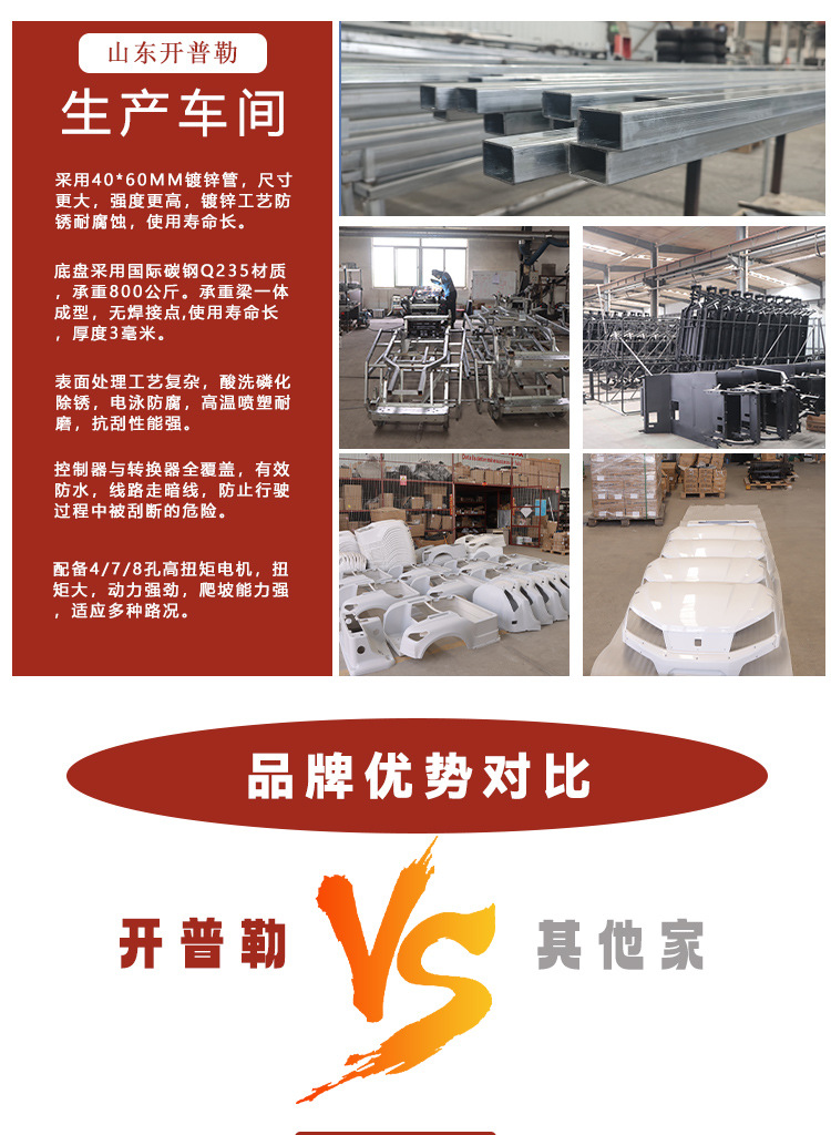 New Electric Sightseeing Car, Scenic Spot, Hotel Reception, Real Estate Viewing Car, Security Patrol Car, Electric Golf Cart
