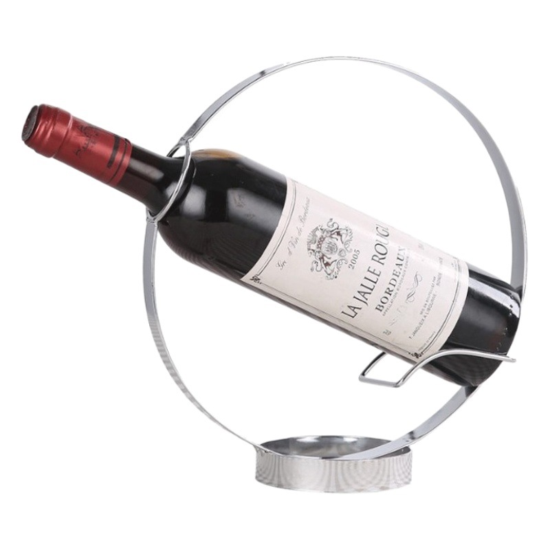 Luz de lujo rojo estante del vino decoración salón bar simple metal estante del vino de la sala de estar creativa vino tinto estante del vino