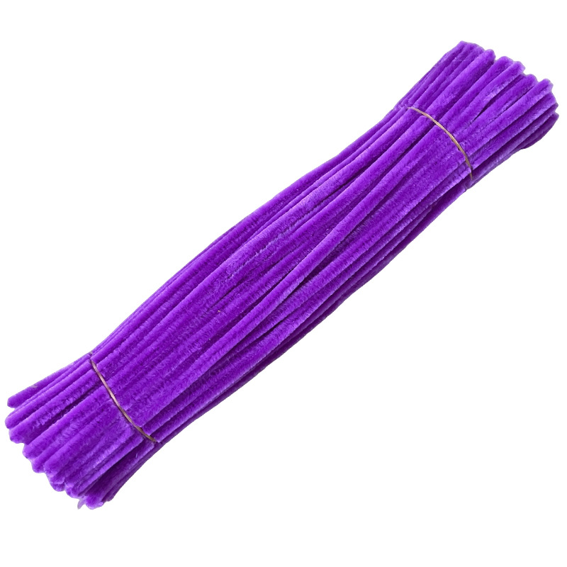 Macarón torsión varilla de cifrado ramo de terciopelo hecho a mano DIY material paquete de juguetes inteligentes fuegos artificiales raíz de pelo colorido