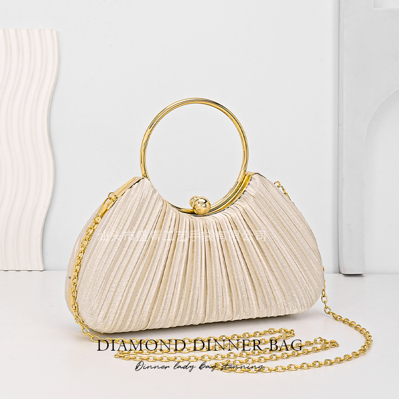 Cross-Border New Evening Bag For Women, New Chinese Style Cheongsam Clutch, Party Handbag, Fashionable Elegant Crossbody Bag - Thumbnail 2