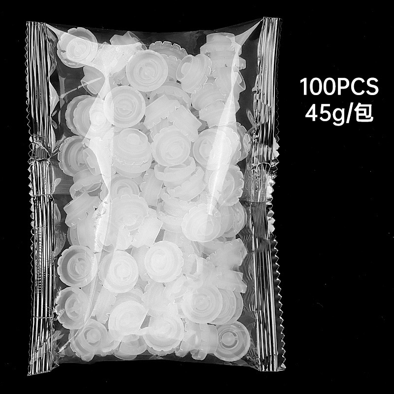 Venta al por mayor injerto pestañas flor Copa pestañas Camelia flor pegamento mesa en forma de V boca Sun Blossom anillo taza