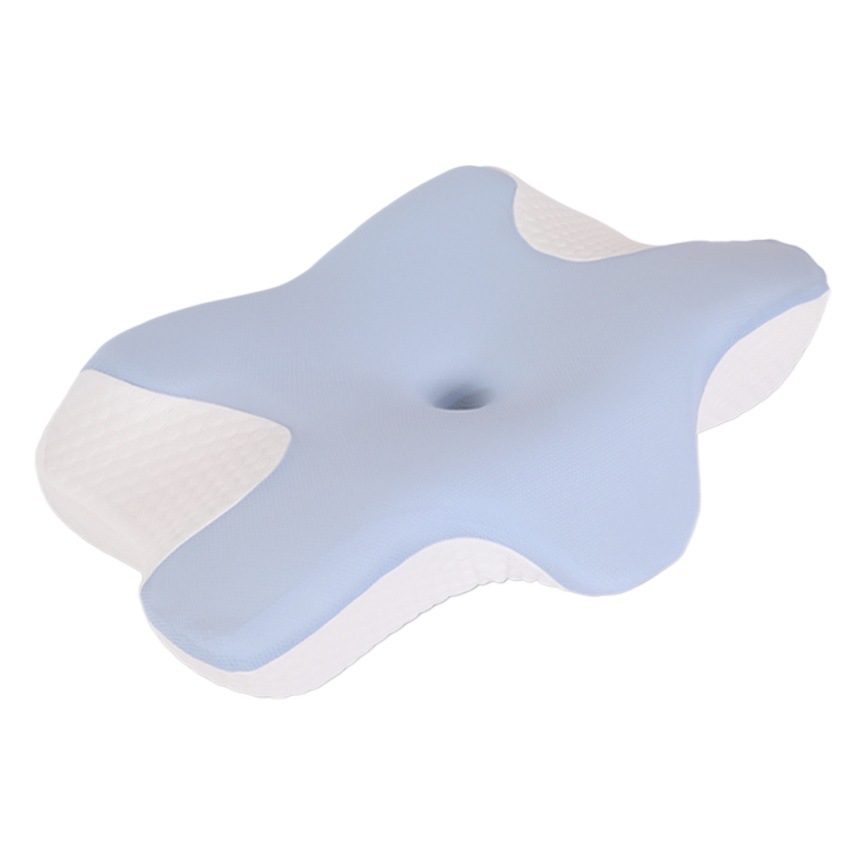 Almohada Ergonómica en Forma de Mariposa de Espuma Viscoelástica