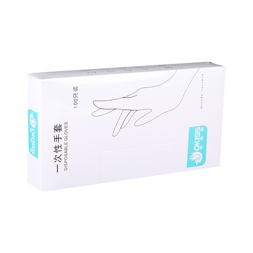 Disposable food gloves TPE elastic thickened durable home dining drinking kitchen baking CPE gloves wholesale