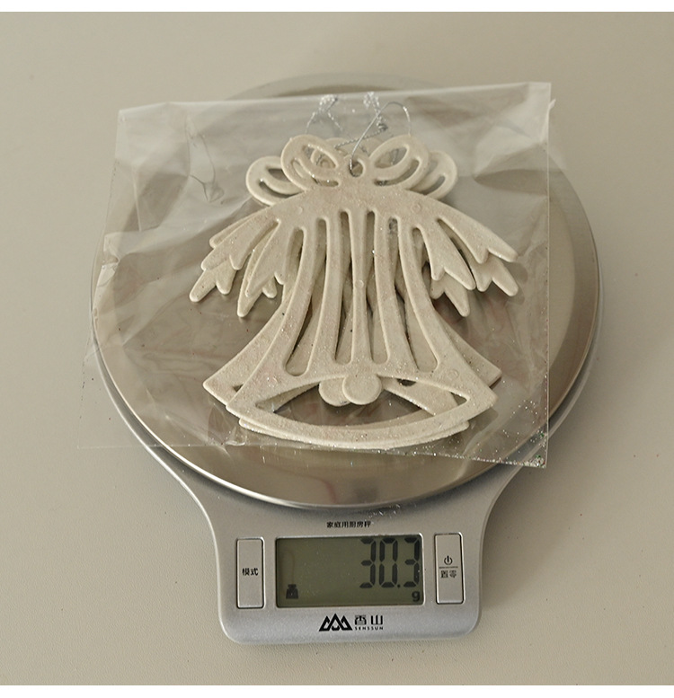 45g Weight Christmas Festival Wholesale Snowflakes Candy Cane Bell Christmas Tree Pendant Nihaojewelry 12