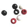 Acrylic beads, 4mm, wholesale, 10-12mm