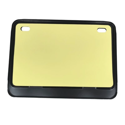 Nömrə qabı plate frame from the manufacturer, metal - black-233168mm-single-unit-shock-absorbing-pad-bulk-100-grams