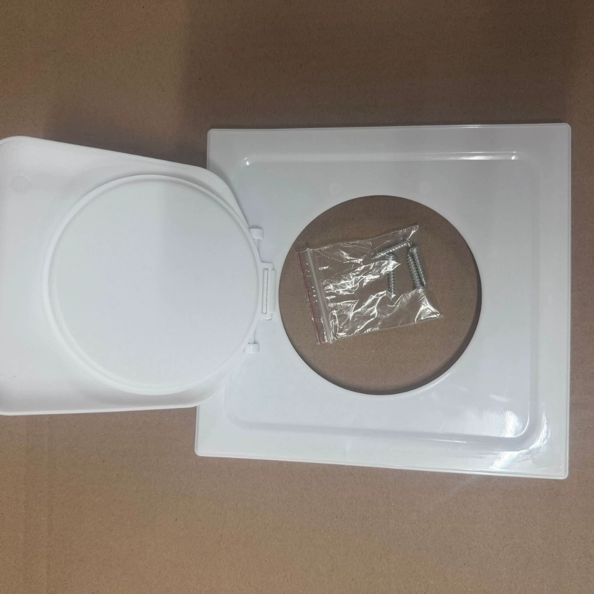 Новый Dual Door Dryer Vent Cover Двойная вытяжная крышка для дома