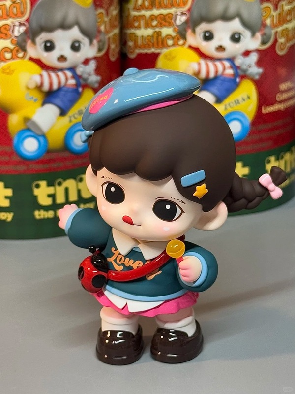 Zoraa ブラインドボックス かわいい即正義シリーズ 女の子の手作りオフィスおもちゃ ギフト かわいいクリエイティブ装飾品|undefined