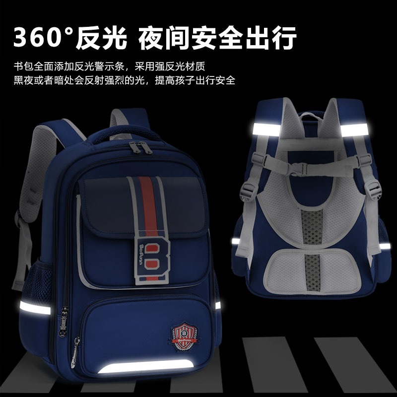 Nuevas mochilas escolares para estudiantes de primaria, 1 - 3 - 6 grados, niños y niñas, 6 - 12 años, mochila de hombro de gran capacidad.