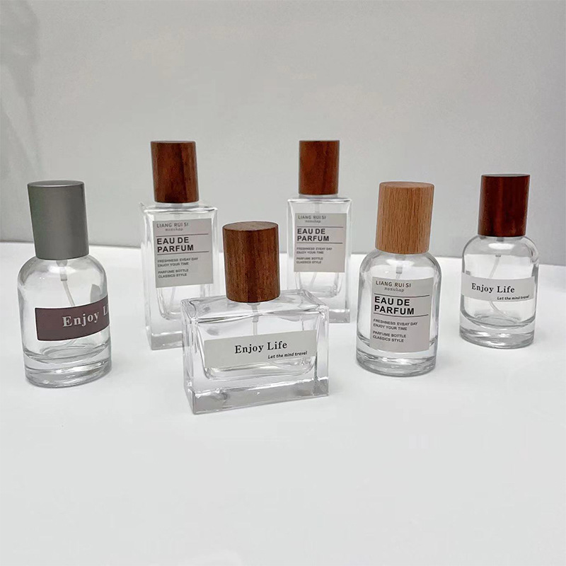 香水小样分装瓶高端便携式30ml玻璃喷雾瓶高级50ml大容量替换空瓶
