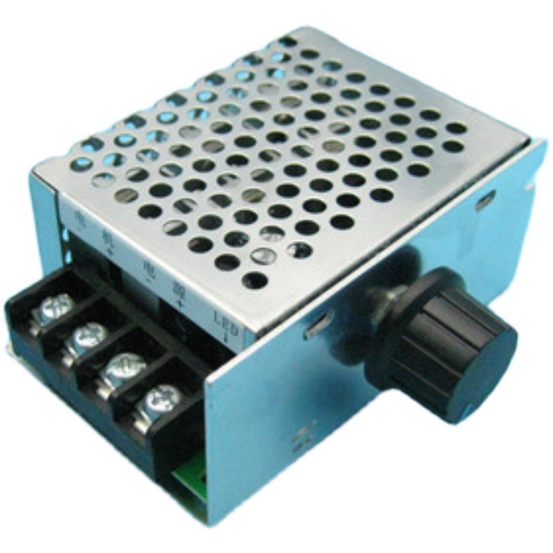 PWM调速器调速开关直流电机 风扇控制器 9V-55V通用 40A无级变速