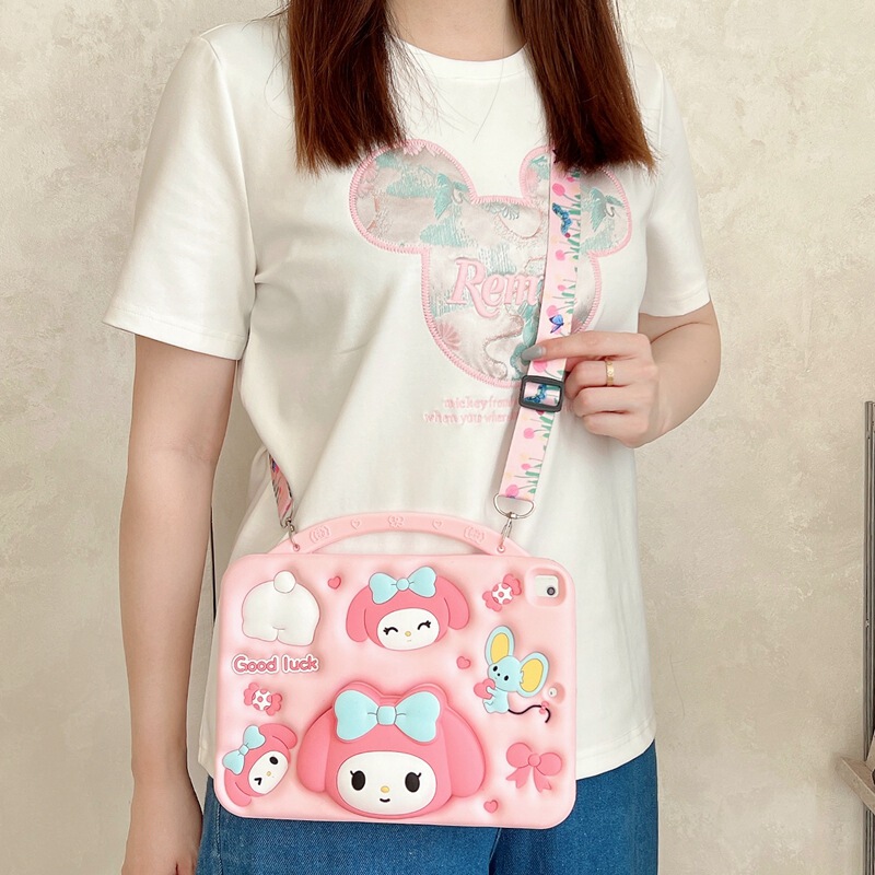Samsung Stand Tablet Silicone Protective Case T220A8A9Plus Huawei 11Matepad11 Shell Cartoon