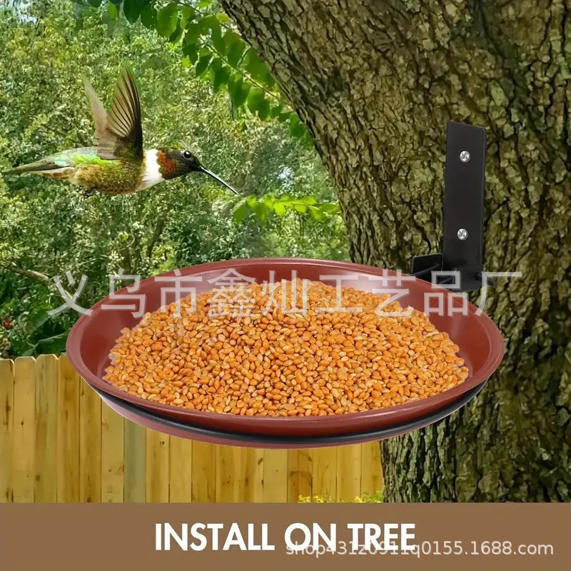 새 모이통 원형 [1개입]