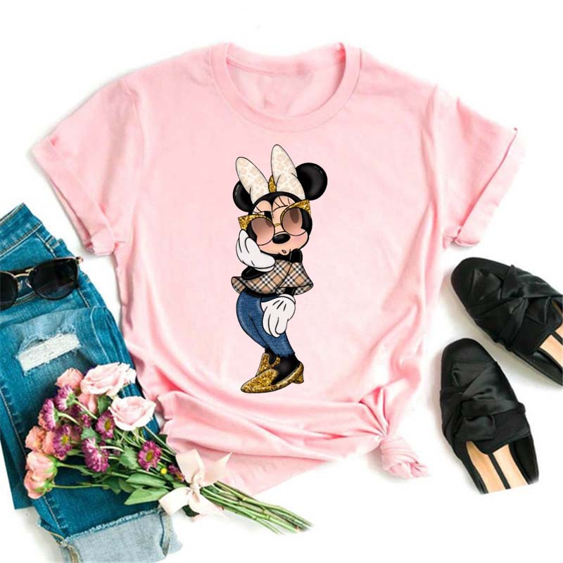 Leopard Print T-Shirt Back View